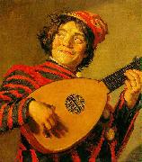 Frans Hals Jester with a Lute china oil painting artist